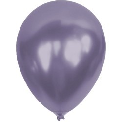 Metalik Lila Balon