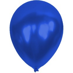 Metalik Mavi Balon
