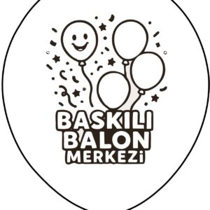 Tek Yüze Tek Renk Baskılı Balon 1+0