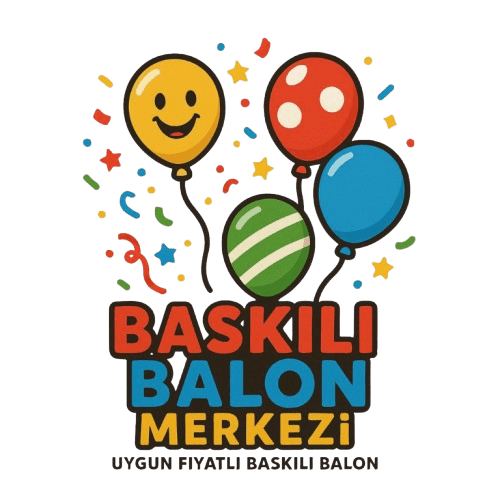 baskılı balon merkezi logo